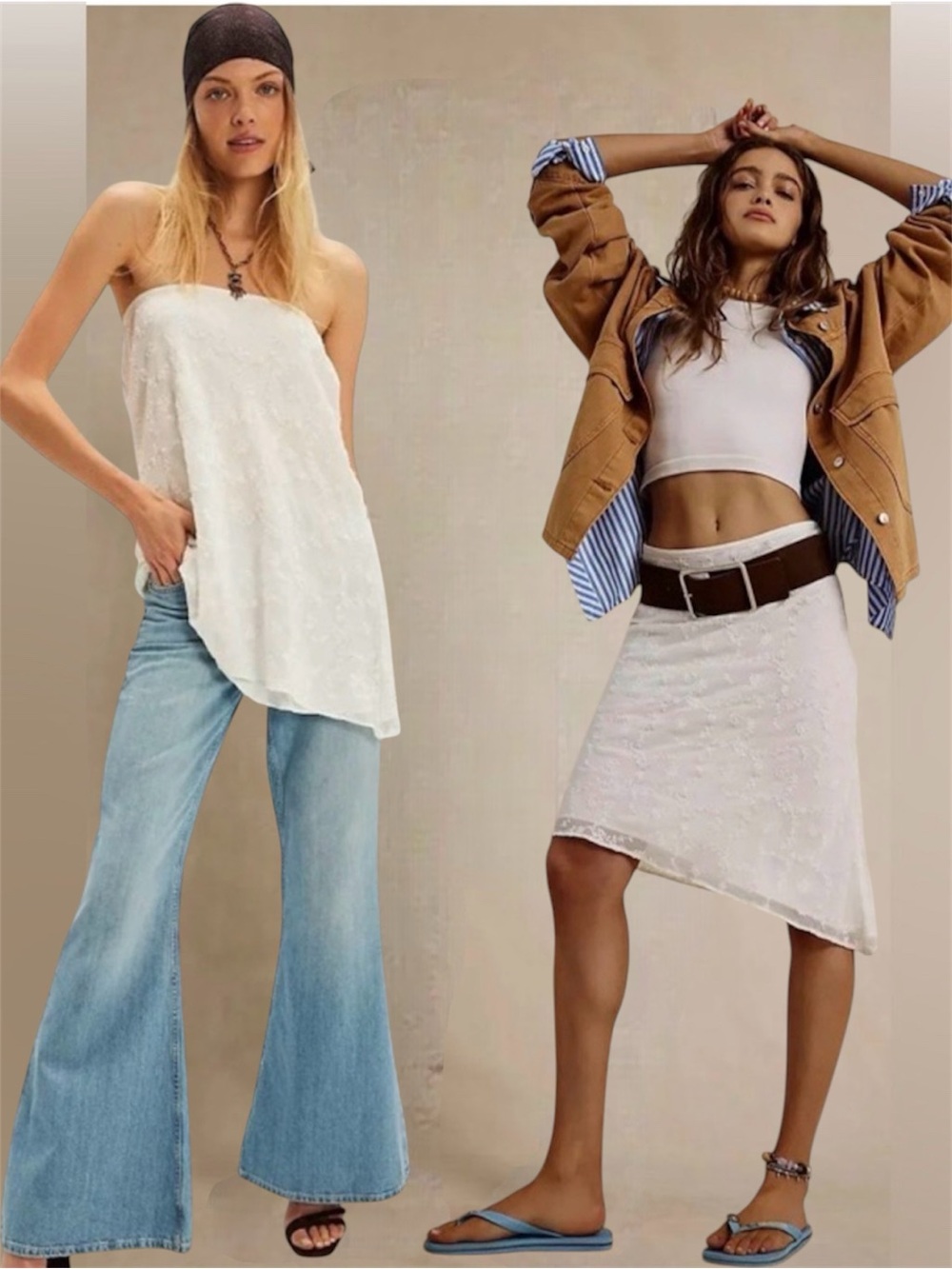 FREE PEOPLE Valentina Convertible Tube Top/Skirt size large